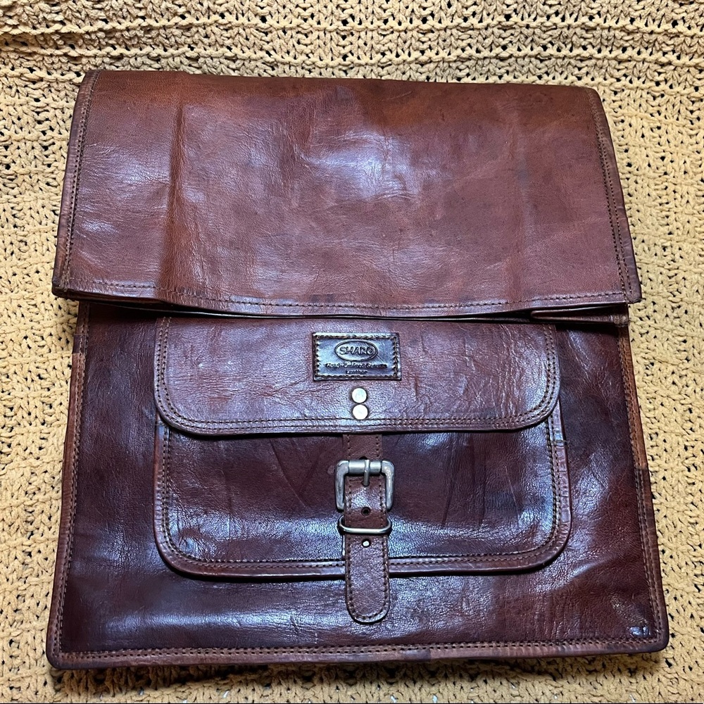 Sharo leather backpack